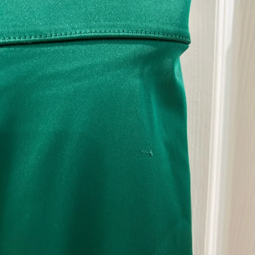 Calvin Klein women’s size 12 green dress zipper back - Picture 7 of 9